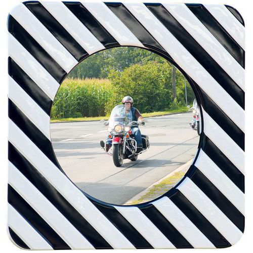 Specchio per centri urbani inox antigelo Ø 60 cm,