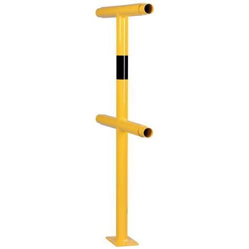 Paletto centrale h 1m Ø48mm per barriera di protezione,