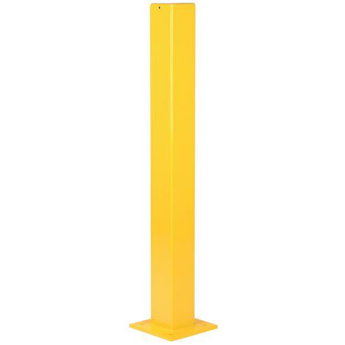 Paletto acciaio galv semplice est 1m per barriera sicurezza,