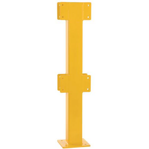 Paletto centrale acciaio galv est 1m per barriera sicurezza,