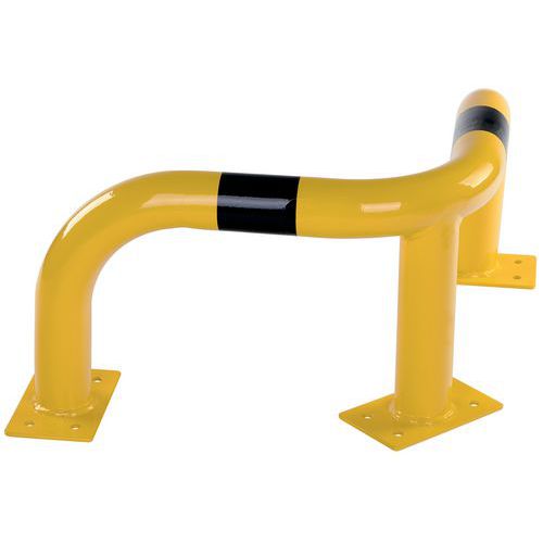 Archetto di protezione d'angolo galvanizzato h 350 mm Ø76mm,