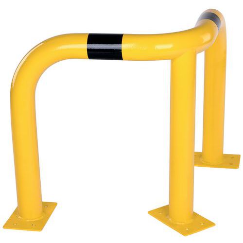 Archetto di protezione d'angolo acciaio h 600 mm Ø76mm,