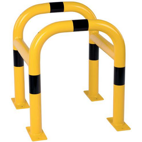 protezione per colonna l 520 h 600 mm galvanizzata 2 pezzi,