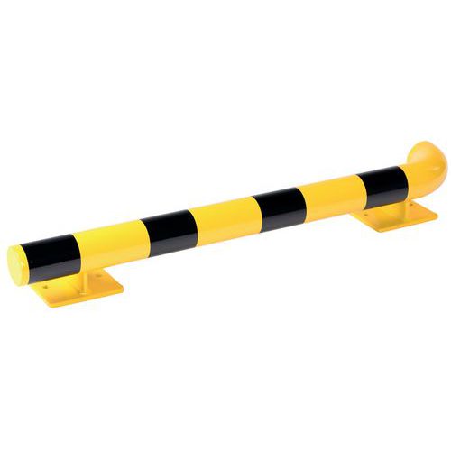 Barriera bassa acciaio angolo 90° sx est Ø76mm L 1000mm,