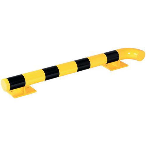 Barriera bassa acciaio angolo 90° sx int Ø76mm L 1000mm,