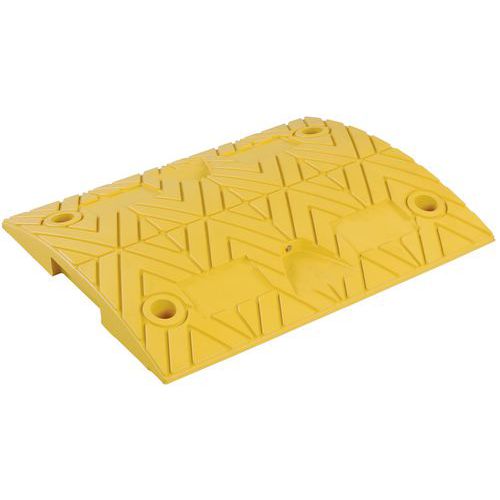 rallentatore elemento centrale giallo 500x420x50 mm,