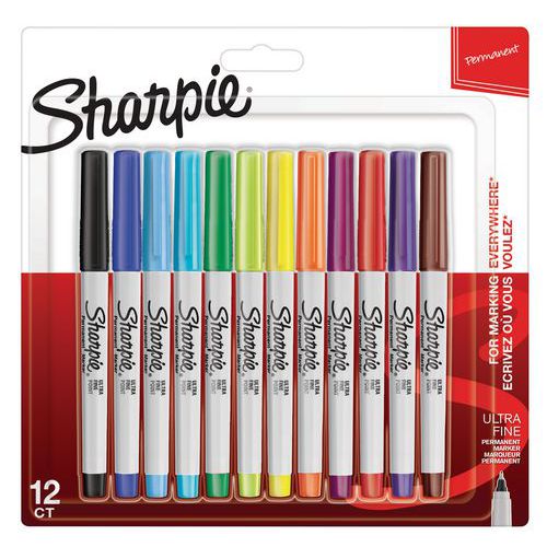 Sharpie punta extra fine 0,5 mm - Colori assortiti,