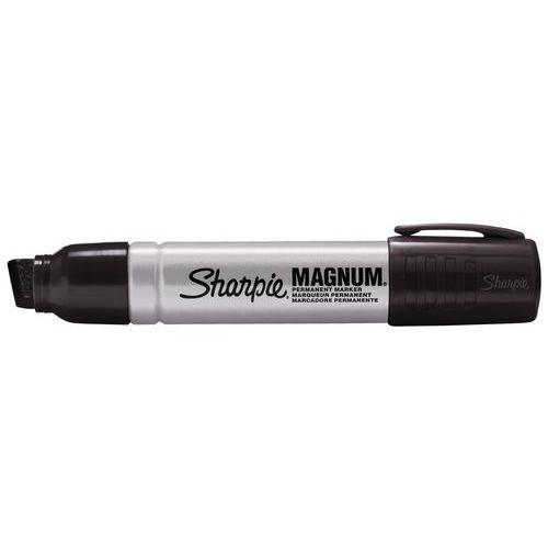 Marcatore indelebile Sharpie punta smussata 14,8 mm - Nero,