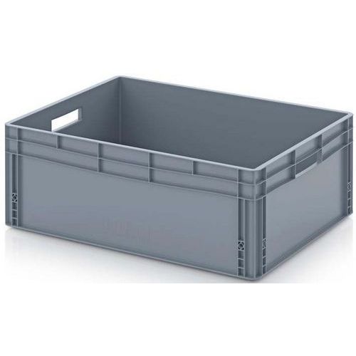 Contenitore con pareti e fondo pieni - Grigio - 134L,