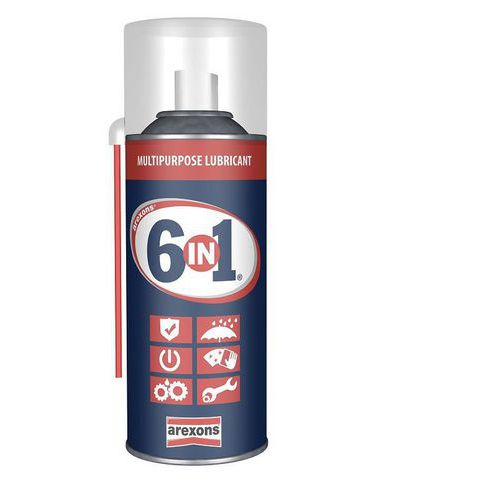 Spray lubrificante multifunzione 6 in 1 400 ml,