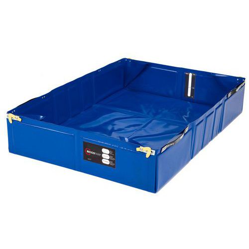 Vasca di raccolta morbida in PVC 8/12-Capacità 210L,