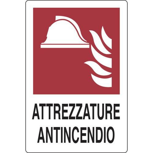 Cart. Alluminio attrezzature 300X200 antincendio,