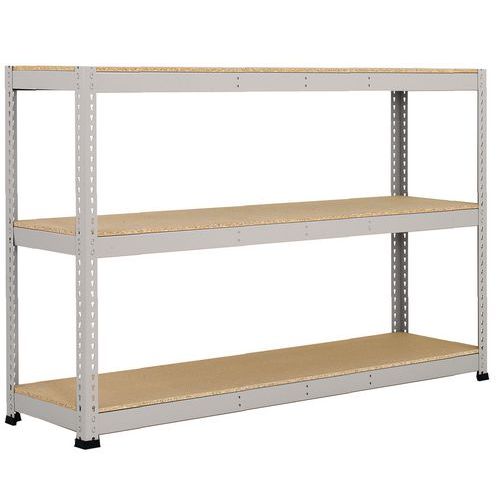 Scaffalatura Manutan Rapid 1 1980x2440x455 3 rip truc zinc,