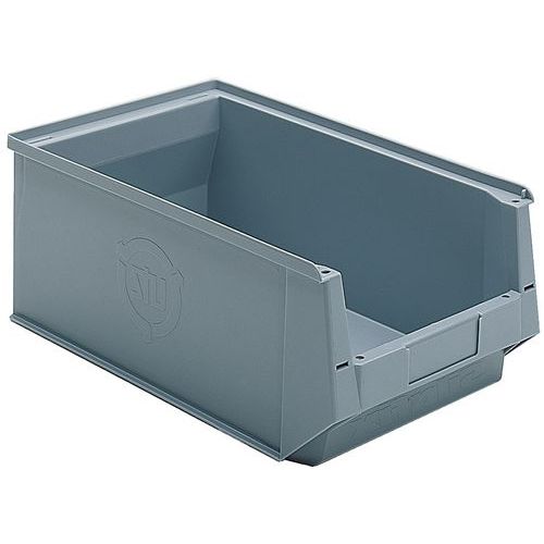 Contenitore a becco grigio, dim 500/450x310x200 mm, 24,6L,