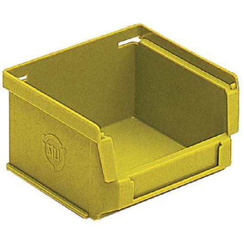 Contenitore a becco giallo, dim 90/70x102x54 mm, 0,3L,