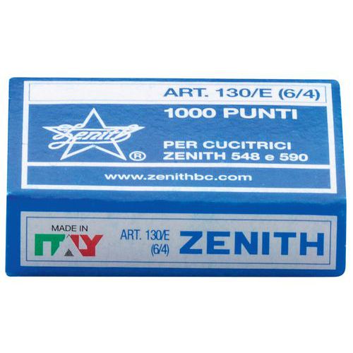Punti metallici Zenith 6/4 - Scatola da 1.000,