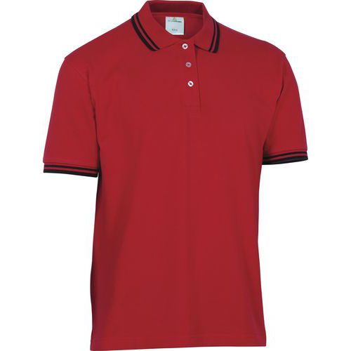 Polo piqué 100 % cotone 200 g/m² rosso taglia XL,