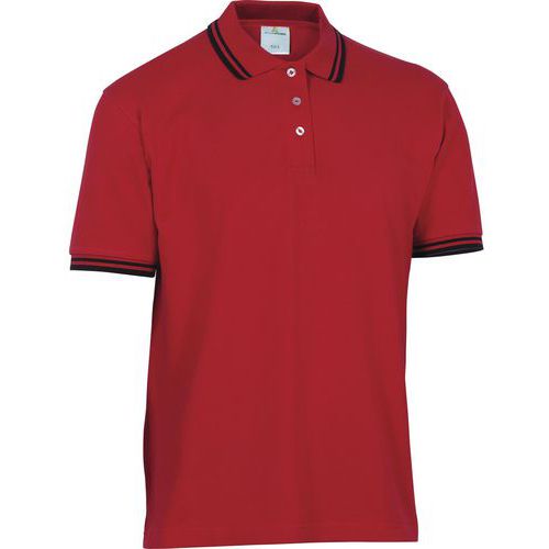 Polo piqué 100 % cotone 200 g/m² rosso taglia XXL,