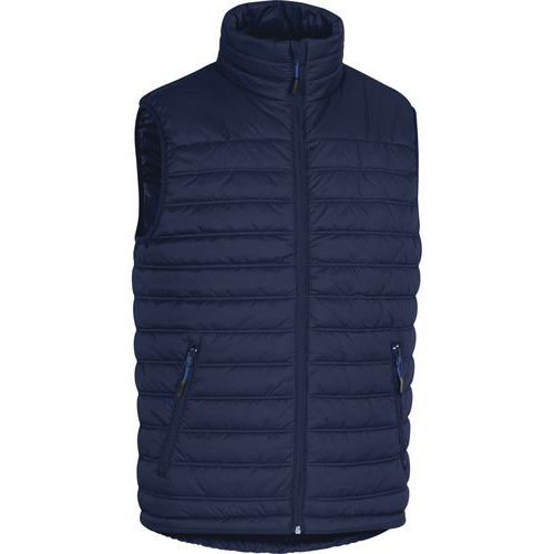 Gilet piumino poliammide ripstop spalmato in pu - Blu-Azzurro -  Taglia : S,