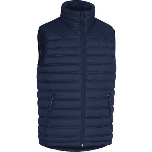Gilet piumino poliammide ripstop spalmato in pu - Blu-Azzurro -  Taglia : XL,