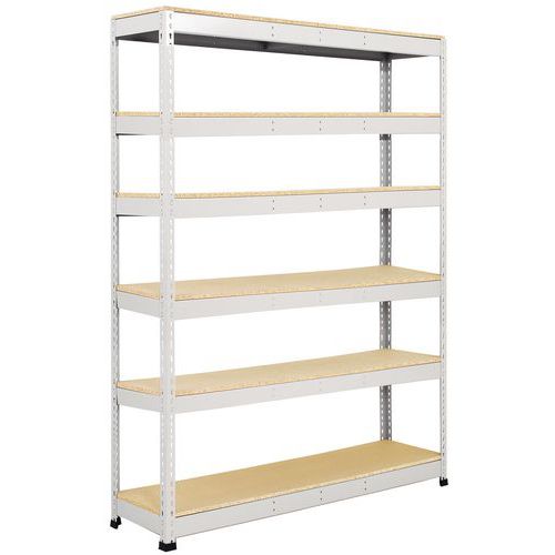 Scaffalatura Manutan Rapid 1 2440x1830x610 6 rip truc grigio,
