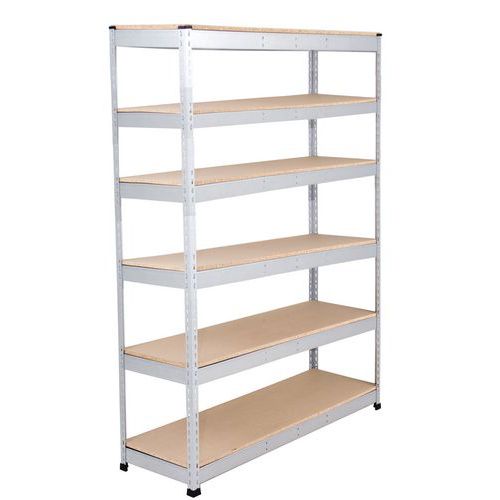 Scaffalatura Manutan Rapid 1 2440x1525x455 6 rip truc zinc,