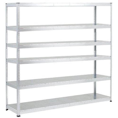 Scaffalatura Manutan Rapid 1 2440x2440x915 6 rip met grigio,