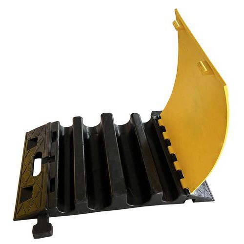 Passacavi per carichi pesanti 2 canali Ø60mm+2 canali Ø90mm,