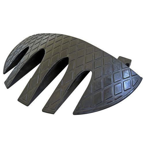 Terminale per passacavi carichi pesanti canali Ø 60mm+Ø 90m,