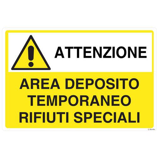 Cartello Aut 001 adesivo,