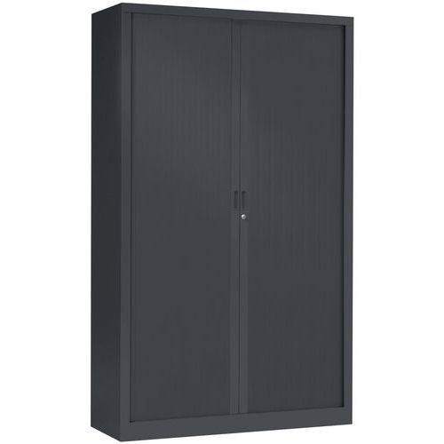 Armadio alto con ante a serranda 120 x 198 cm 7016 antracite,