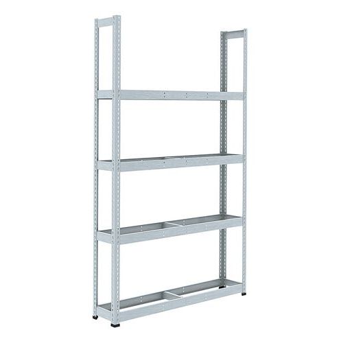 Scaffalatura pneumat Rapid 1 2440x1830x455-4 ripiani-Zinc,