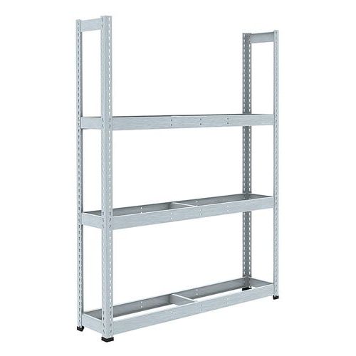 Scaffalatura pneumat Rapid 1 1980x1525x455-3 ripiani-Zinc,