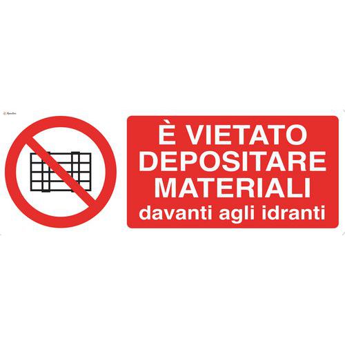 Cartello Aut 010 alluminio,