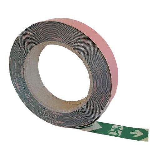 Rotolo di segnalazione fotoluminescente -50mm freccia destra,