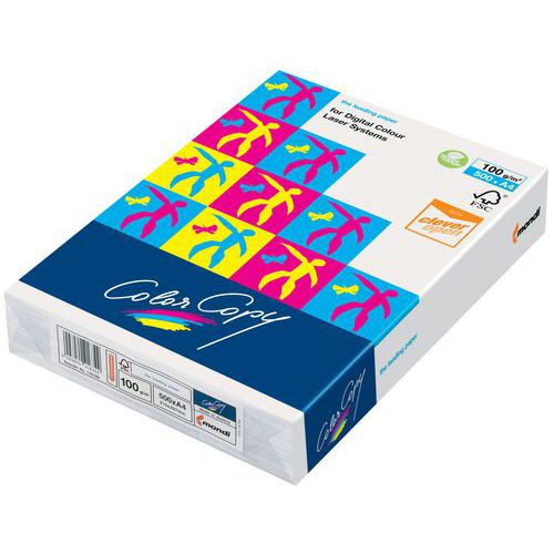 Carta Color Copy Gloss Gram:100 Col:Bianco A4,