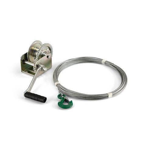 Argano manuale con cavo, peso: 3 kg diam. cavo: 4 mm,