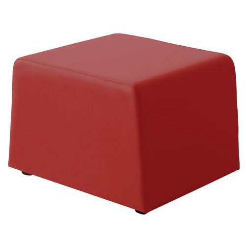 Divano X1 TARGET NO FLAME rosso pouf 1 posto,