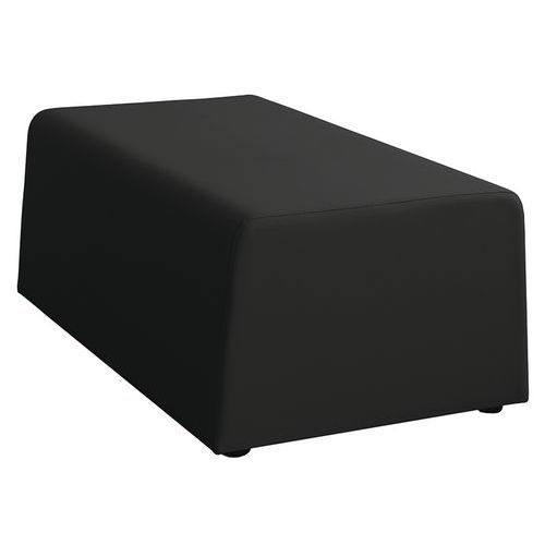 Divano X1 FILI DI LUCE nero pouf 2 posti,