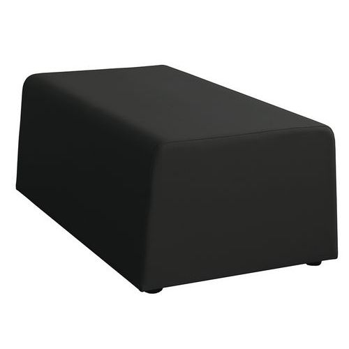 Divano X1 TARGET NO FLAME nero pouf 2 posti,