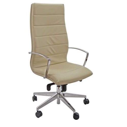 Poltrona  Acqua con braccioli nero eco leather,