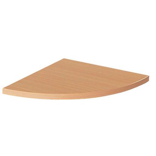 ripiano a quarto di cerchio largh. tot.:80 cm, prof. tot.:80 cm,