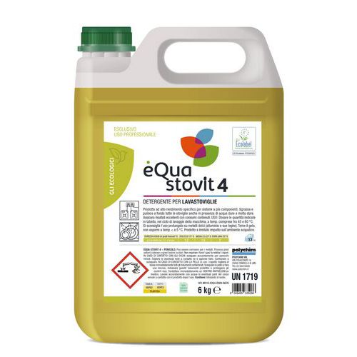 Detergente per lavastoviglie EQUA STOVIT 4 - 6 kg,