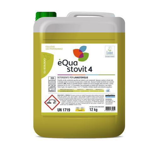 Detergente per lavastoviglie EQUA STOVIT 4 - 12 kg,