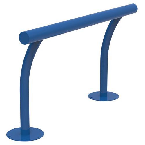 Regginpiedi fisso al suolo blu genziana,