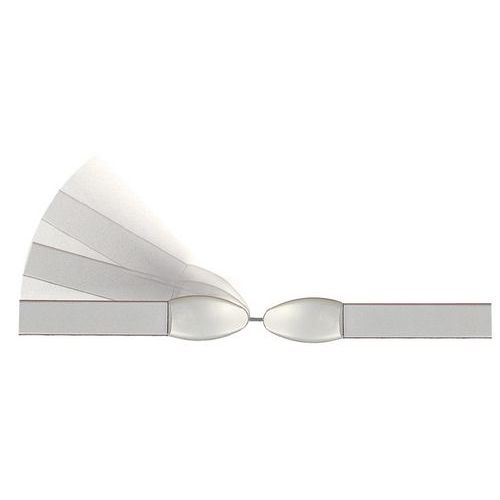 grande libertà nella sistemazione grazie alle cerniere: con 2, 3 o 4 partenze