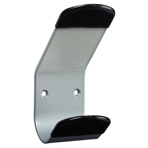 Appendiabiti da parete da avvitare - Grigio - Unilux,