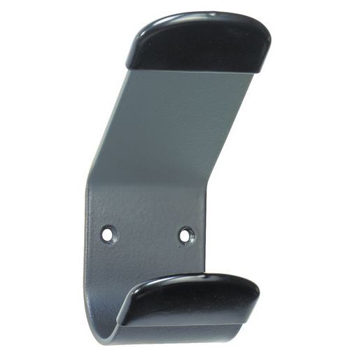 Appendiabiti da parete da avvitare - Nero - Unilux,