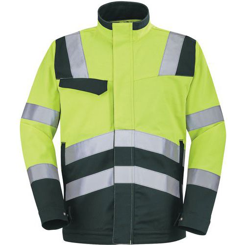 Giacca fluo Safe xp giallo fluo/blu marina 0,