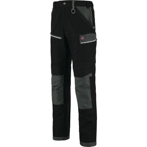 Pantaloni da lavoro Spanner nero/grigio T5,